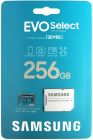 Карта пам'яті microSDXC (UHS-І U3) Samsung EVO Select 256Gb class 10 A2 V30 (R130MB/s, W30MB/s) (adapter SD)