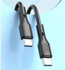 Кабель XO PD Type-C to Type-C NBQ231B 60W 1m Black