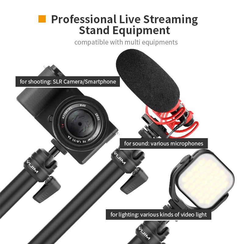 Штатив-тримач Ulanzi Vijim Desktop C-CLAMP Flexible Arm/Light Stand(Two- Stages) (UV-2676 LS06)