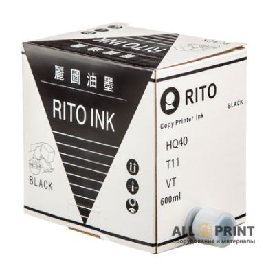 Фарба Ricoh/Gestetner VT600/CPI2 чорна, Rito