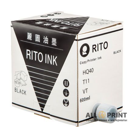 Фарба Ricoh/Gestetner VT600/CPI2 чорна, Rito