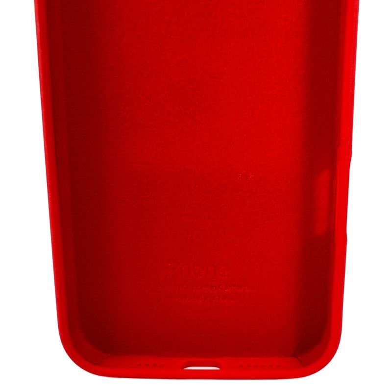 Чохол для смартфона Silicone Full Case AA Camera Protect for Apple iPhone 16 Pro Max 11,Red