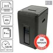 Знищувач документів JINPEX SS4008 (2×12 мм)