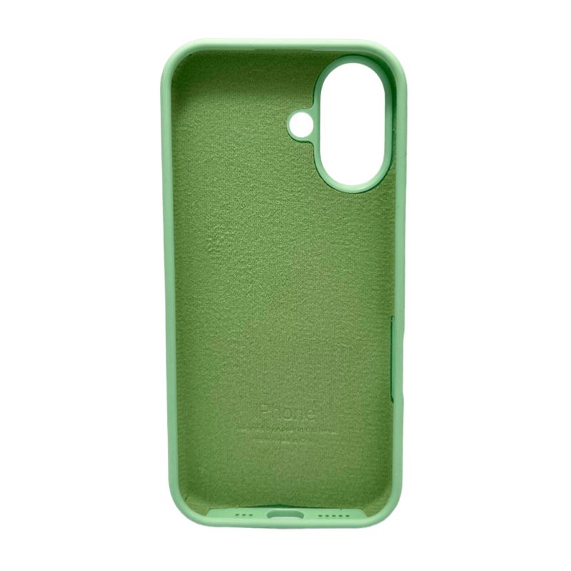 Чохол для смартфона Silicone Full Case AA Open Cam for Apple iPhone 16 51,Avokado Green