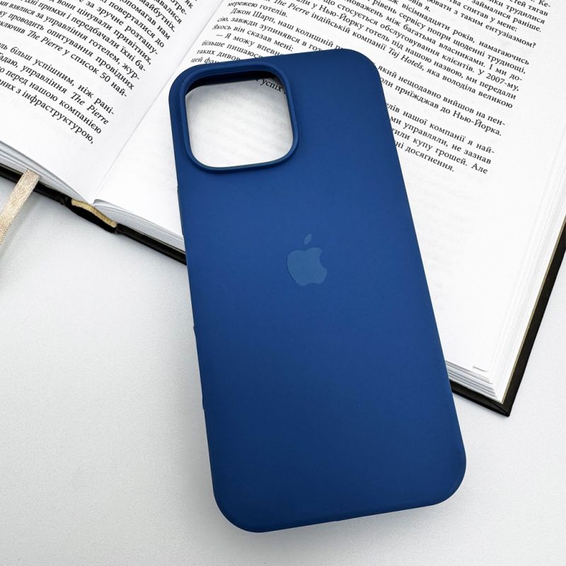 Чохол для смартфона Silicone Full Case AA Open Cam for Apple iPhone 16 Pro 16,Blue