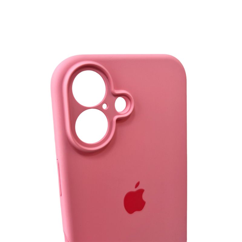 Чохол для смартфона Silicone Full Case AA Camera Protect for Apple iPhone 16 6,Light Pink