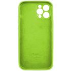 Чохол для смартфона Silicone Full Case AA Camera Protect for Apple iPhone 12 Pro 24,Shiny Green