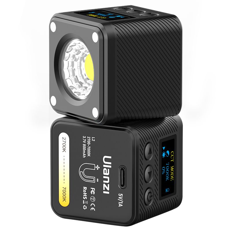 Відеосвітло Ulanzi L2 Bi-color COB Vedio Light IP6 Black (3051)