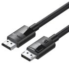 Кабель UGREEN DP114 DP 1.4 Male to Male Plastic Case Braided Cable 2m (UGR-80392)