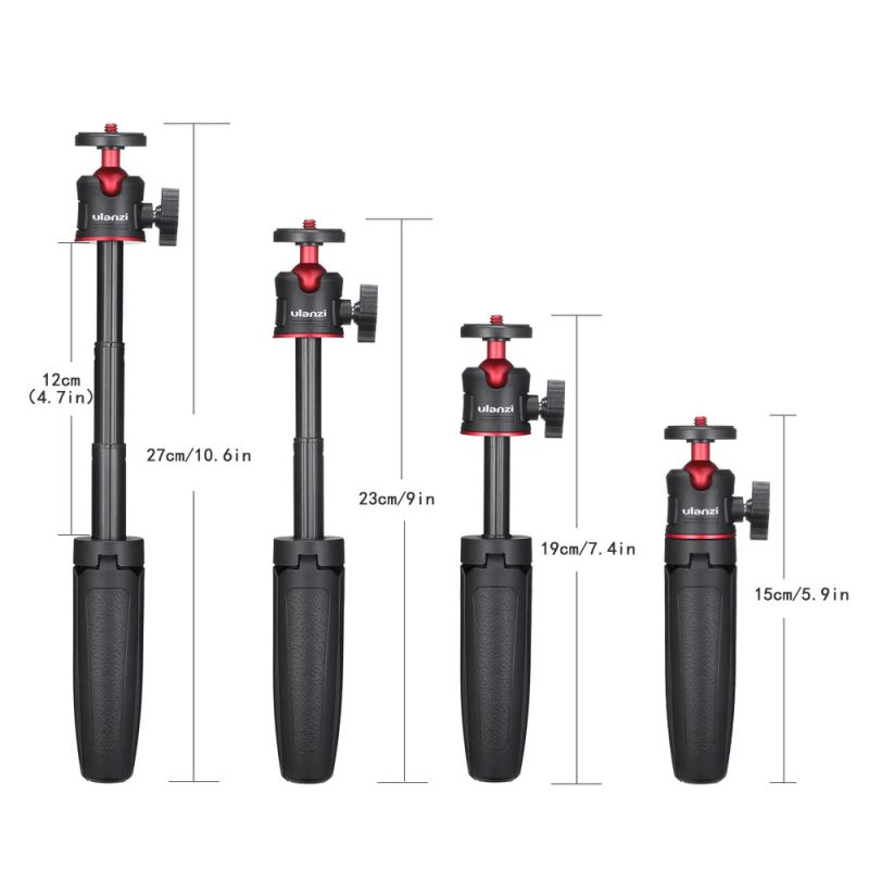 Штатив Ulanzi Vijim Mini Portable and Adjustable Desktop Tripod Black(UV-1601 MT-08)