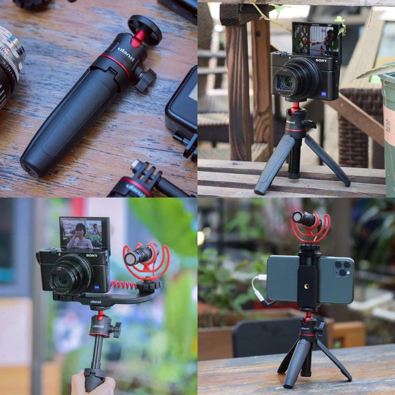 Штатив Ulanzi Vijim Mini Portable and Adjustable Desktop Tripod Black(UV-1601 MT-08)