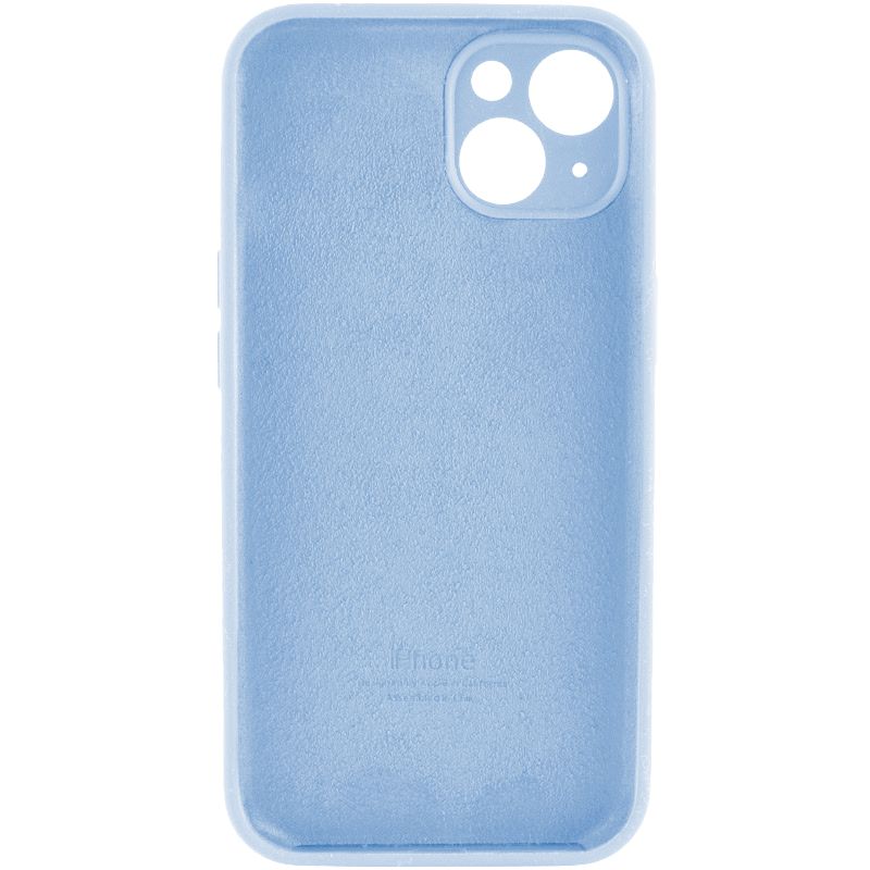 Чохол для смартфона Silicone Full Case AA Camera Protect for Apple iPhone 15 27,Mist Blue