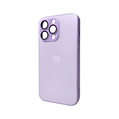 Чохол для смартфона AG Glass Matt Frame Color Logo for Apple iPhone 11 Pro Max Light Purple
