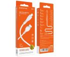 Кабель BOROFONE BX51 USB to iP 2.4A,1m, PVC, PVC connectors, White