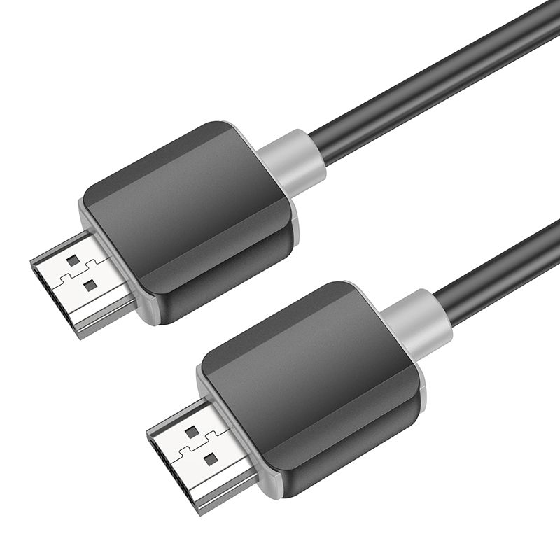 Кабель HOCO US08 HDTV 2.0 male-to-male 4K HD data cable(L=2M) Black