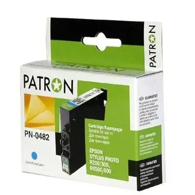 Картридж Patron для EPSON R200/300 (PN-0485)L/CYAN (CI-EPS-T048540-LC-PN)