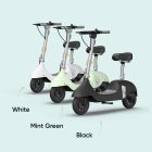 Електросамокат з сидінням OKAI Ceetle PRO EA10C Mint Green 10', 350(900)W, 25Km/h, 10.4Ah, 55Km, 20%,NFC, App, 29kg