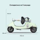 Електросамокат з сидінням OKAI Ceetle PRO EA10C Mint Green 10', 350(900)W, 25Km/h, 10.4Ah, 55Km, 20%,NFC, App, 29kg