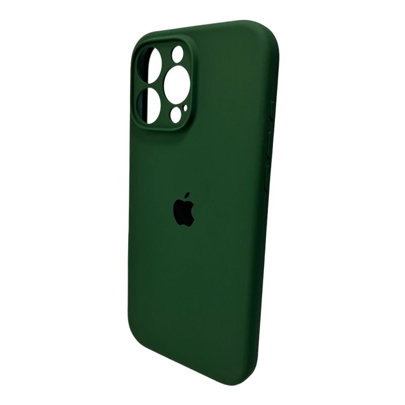 Чохол для смартфона Silicone Full Case AA Camera Protect for Apple iPhone 16 Pro 46,Pine Green
