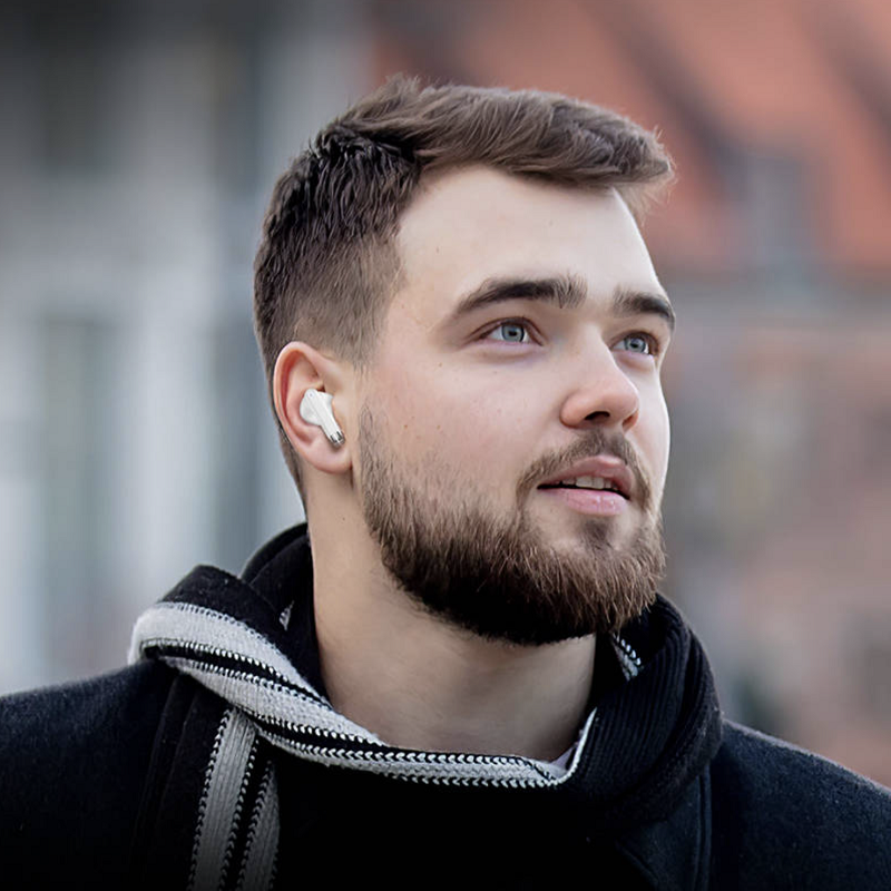 Бездротові навушники HOCO EQ2 Thought true wireless BT headsetWhite