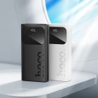 Зовнішній акумулятор HOCO J144A Hymn power bank(30000mAh) White
