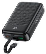Зовнішній акумулятор ACEFAST M14 PD20W power bank with cable 20000mAh Black
