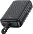 Зовнішній акумулятор ACEFAST M14 PD20W power bank with cable 20000mAh Black