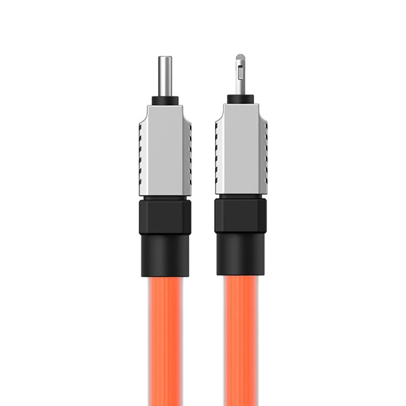 Кабель Baseus CoolPlay Series Fast Charging Cable Type-C to iP 20W 2m Orange