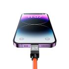 Кабель Baseus CoolPlay Series Fast Charging Cable Type-C to iP 20W 2m Orange