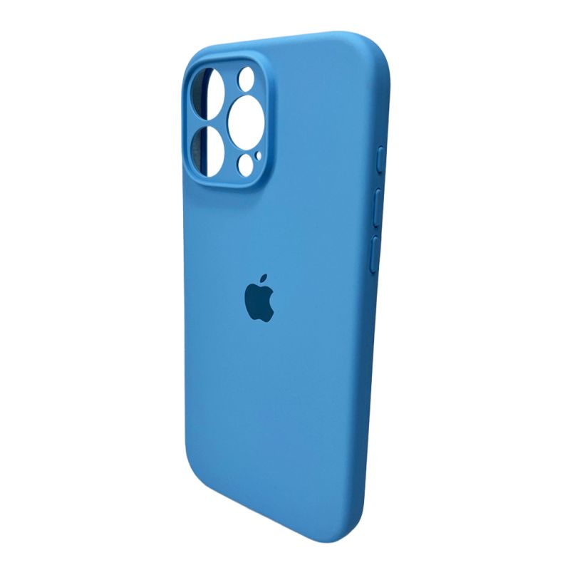Чохол для смартфона Silicone Full Case AA Camera Protect for Apple iPhone 16 Pro 49,Cornflower