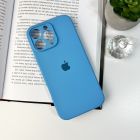 Чохол для смартфона Silicone Full Case AA Camera Protect for Apple iPhone 16 Pro 49,Cornflower