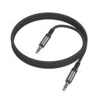 Аудіокабель BOROFONE BL24 Graceful audio cable AUX Metal Grey