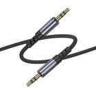 Аудіокабель BOROFONE BL24 Graceful audio cable AUX Metal Grey