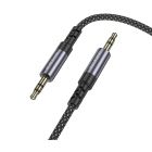 Аудіокабель BOROFONE BL24 Graceful audio cable AUX Metal Grey