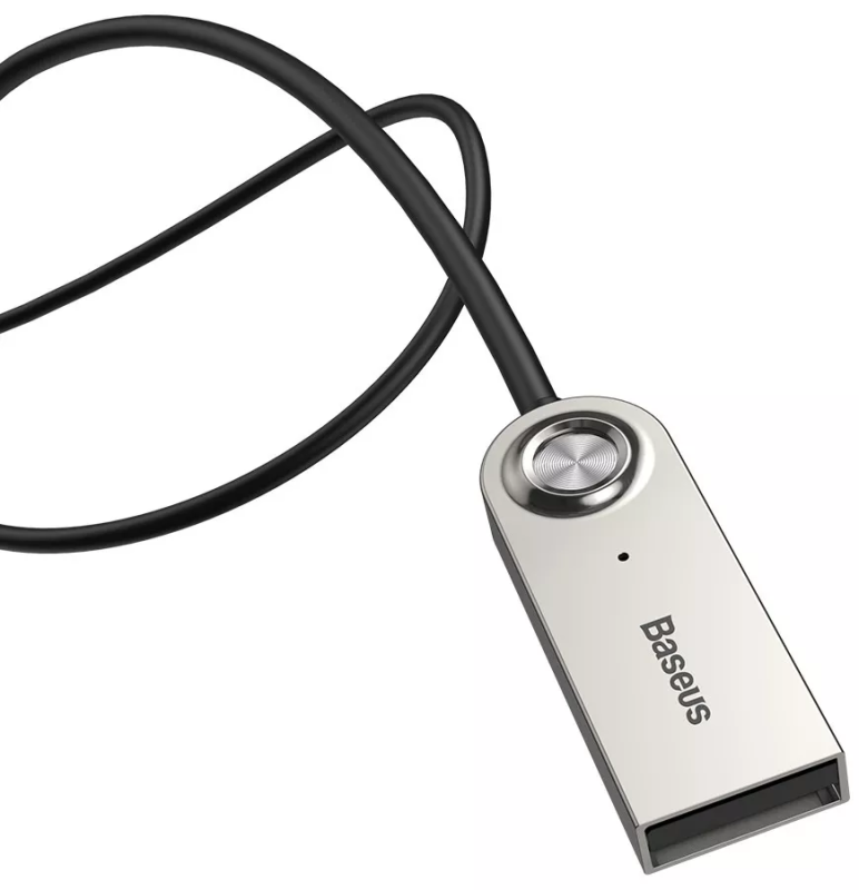 Bluetooth-ресивер Baseus BA01 USB Wireless adapter cable Black