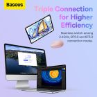 Маніпулятор миша бездротова Baseus F01B Tri-Mode Wireless Mouse Baby Pink