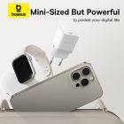 Мережевий зарядний пристрій Baseus Palm Fast Charger 1C 30W EU Moon White