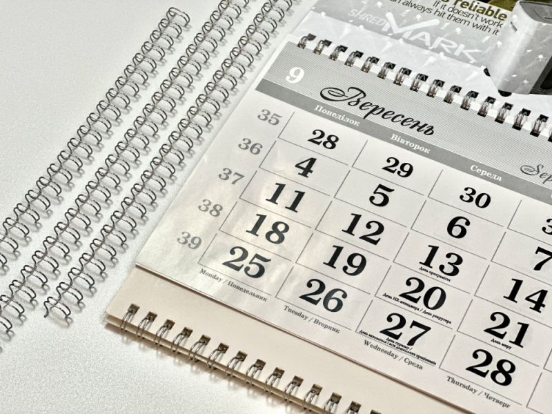Пружини металеві wireMARK 8.0 мм, срібло (100 шт.) *