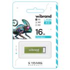Флеш-накопичувач Wibrand USB 2.0 Chameleon 16Gb Light Green