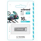 Флеш-накопичувач Wibrand USB 2.0 Chameleon 16Gb Silver