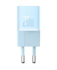 Мережевий зарядний пристрій Baseus GaN5 Fast Charger(mini) 1C 20W EU Blue