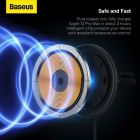 Автотримач для телефона з БЗП Basues CW01  Magnetic Wireless Charging Car Mount 40W Claw Edition Cluster Black