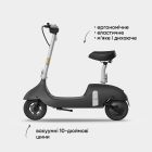 Електросамокат з сидінням OKAI Ceetle PRO EA10C Black 10', 350(900)W, 25Km/h, 10.4Ah, 55Km, 20%, NFC, App, 29kg