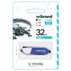 Флеш-накопичувач Wibrand USB 2.0 Aligator 32Gb Blue