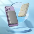 Зовнішній акумулятор HOCO Q26A Joy PD20W magnetic fast charging power bank(10000mAh) metal gray