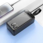 Зовнішній акумулятор HOCO J123C Element 22.5W+PD20W fully compatible power bank with digital display(60000mAh) Black