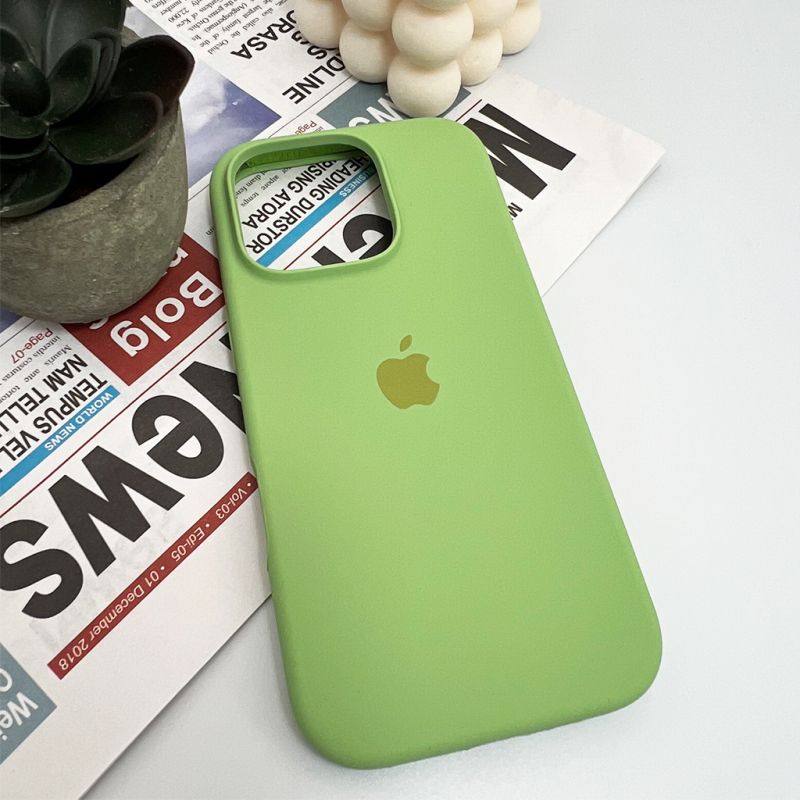 Чохол для смартфона Silicone Full Case AA Open Cam for Apple iPhone 16 Pro Max 1,Mint