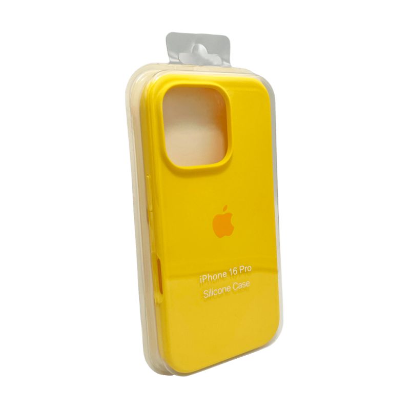 Чохол для смартфона Silicone Full Case AA Open Cam for Apple iPhone 16 Pro Max 33,Canary Yellow