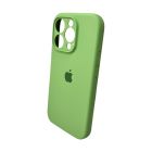 Чохол для смартфона Silicone Full Case AA Camera Protect for Apple iPhone 16 1,Mint