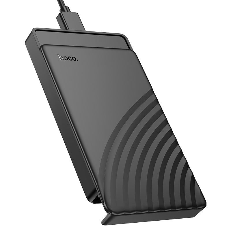 Зовнішня кишеня для накопичувача HOCO HB46 USB3.0 2.5-inch SATA hard drive enclosure Black